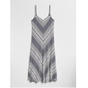 Gap | Ribbed Softspun V-Neck Midi Tank Dress